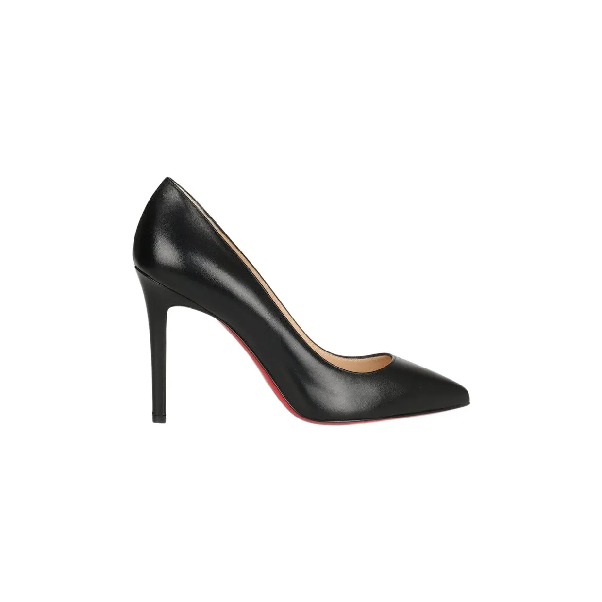 Christian Louboutin Pigalle 100mm Pump Black Leather (3160520BK01)