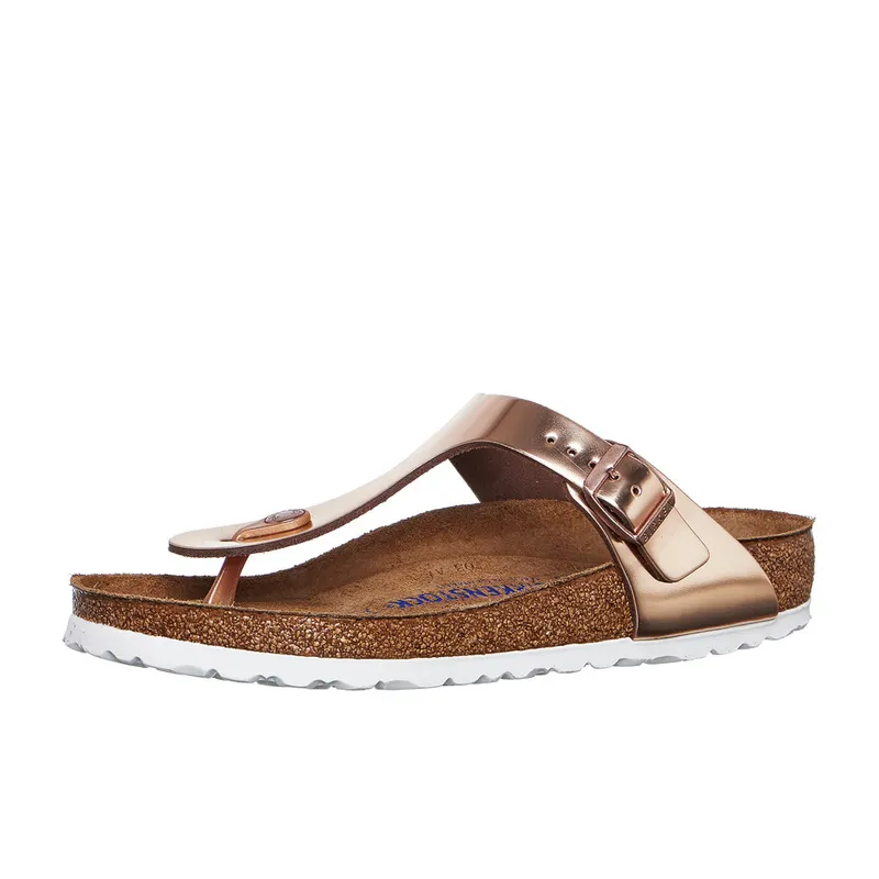 Birkenstock Gizeh SFB W Metallic Copper / Leather (1005048)