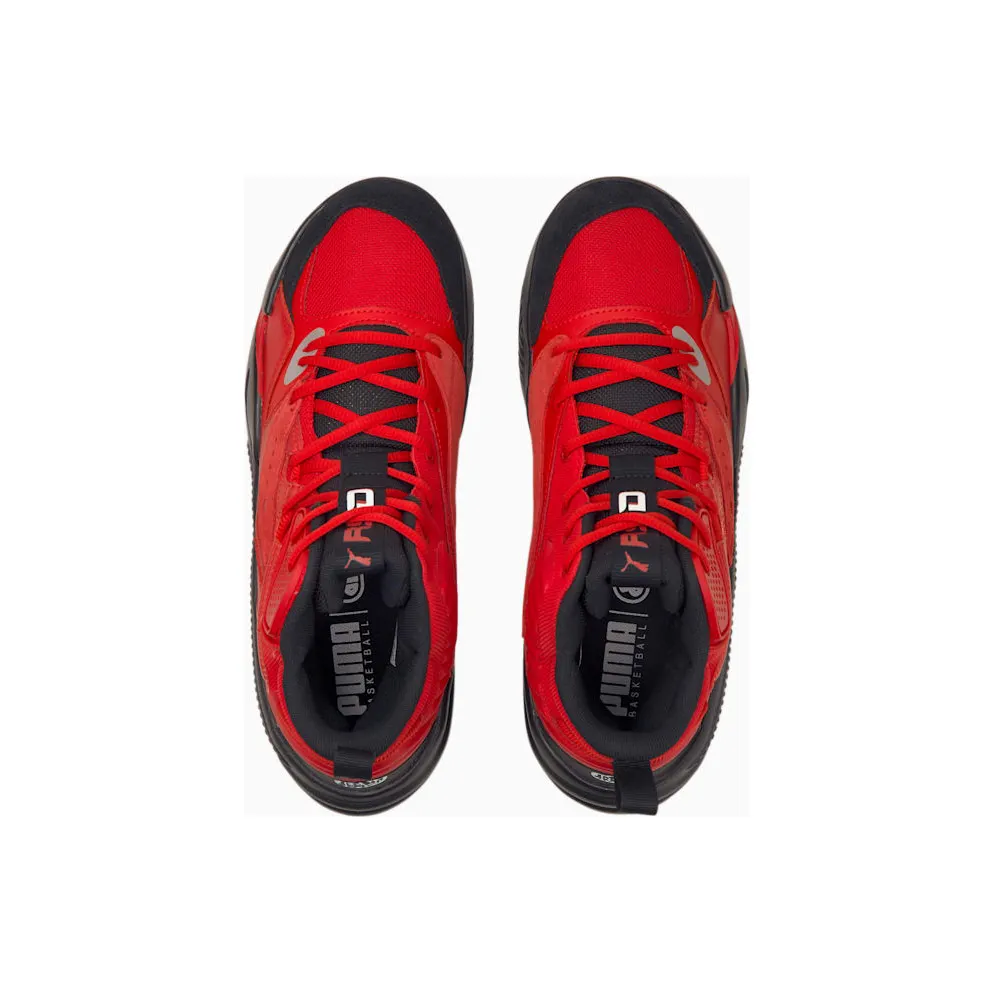 Puma Dreamer 2 Mid Basketball Shoes Black/Red (194849-03)