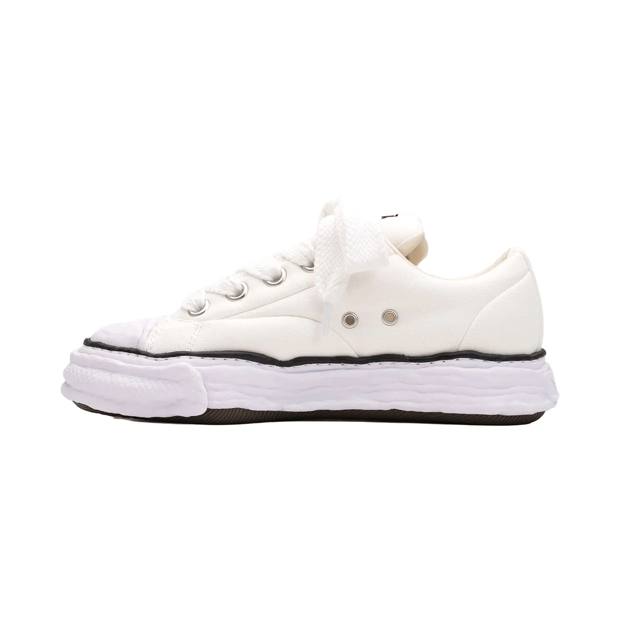 Maison Mihara Yasuhiro Peterson 23 OG Sole Padded Canvas Low “White” (A14FW723-WHT)