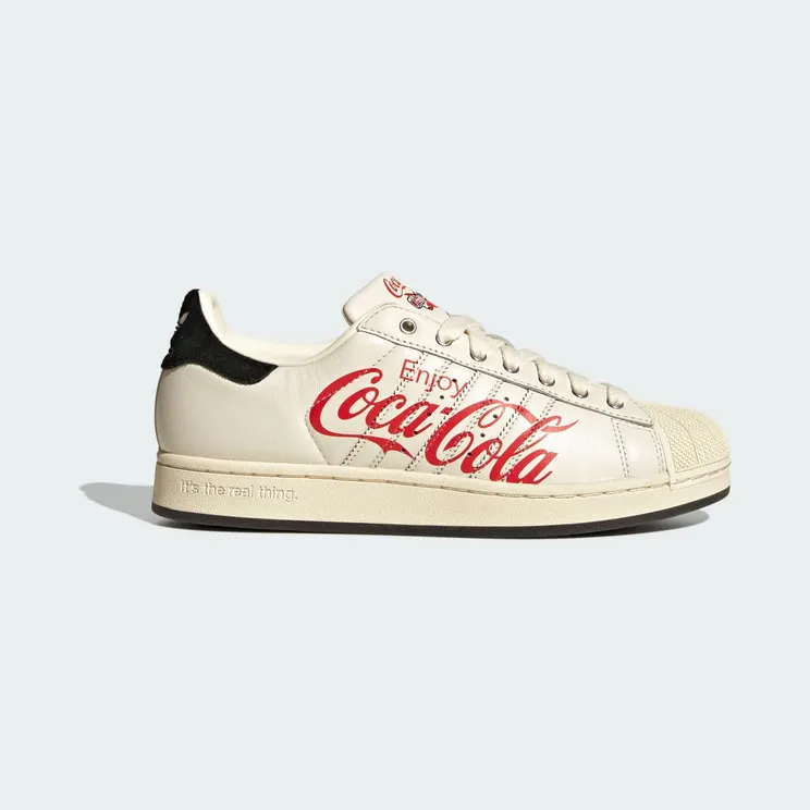 ADIDAS X COCA-COLA SUPERSTAR II SCHOENEN Core White / Core Black / Cream White (KH6892)