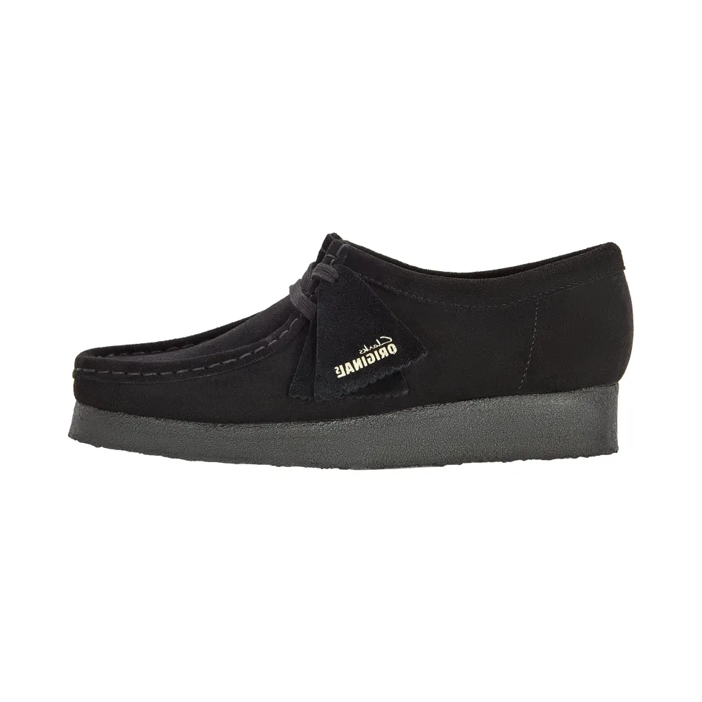 Clarks Originals Wallabee Black Suede (26155522)
