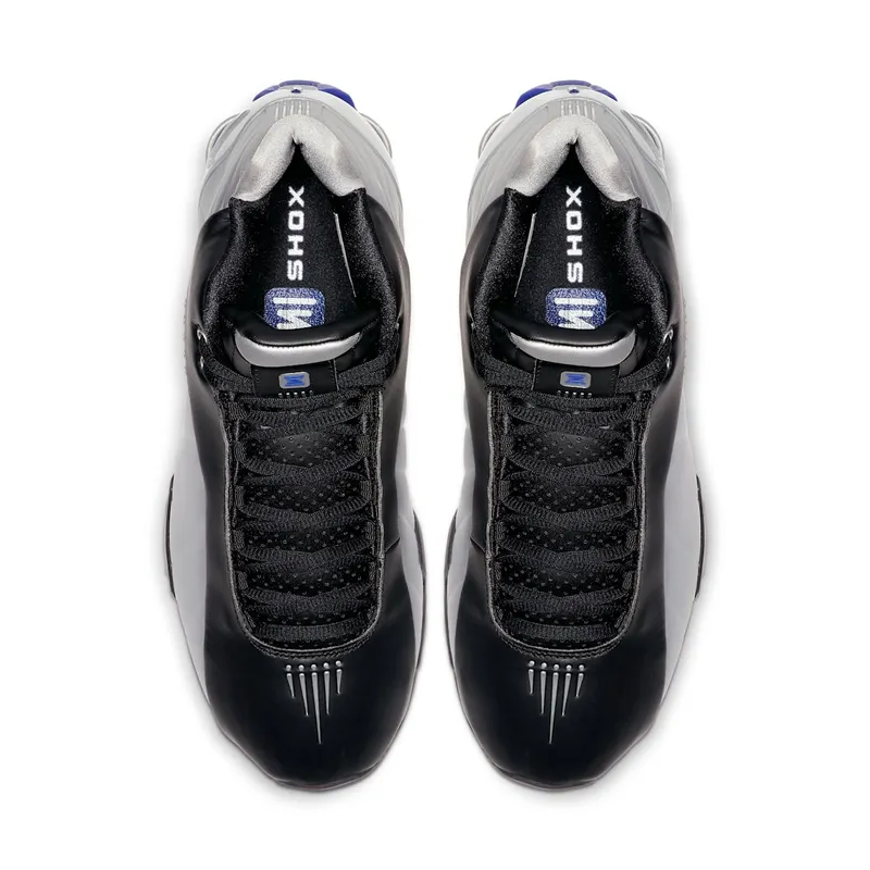 Nike Shox BB4 Black Silver Lapis Black/Metallic Silver-Lapis (AT7843-001)