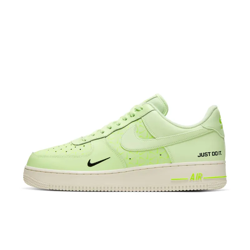 Nike Air Force 1 Low Just Do It Barely Volt Barely Volt/Volt-Sequoia-Barely Volt (CT2541-700)