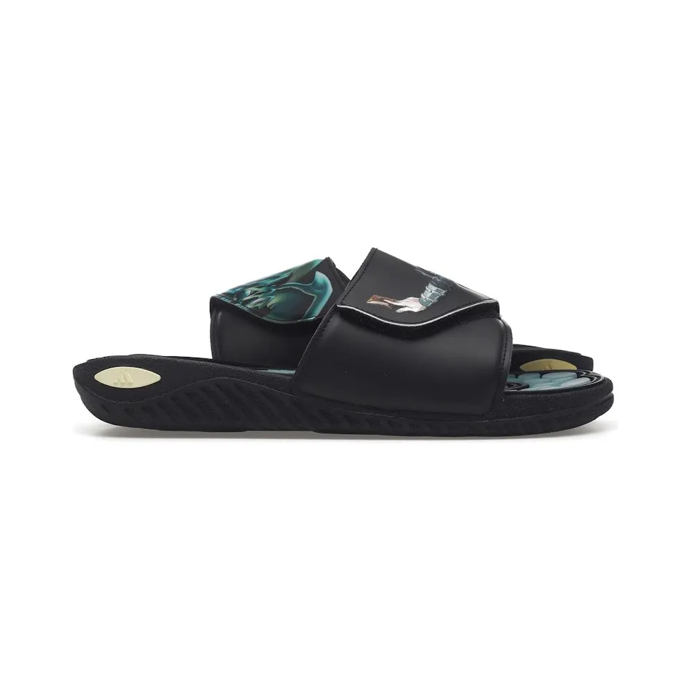 adidas Reptossage Hook-And-Loop Slides Yu-Gi-Oh! Blue Eyes White Dragon (HQ4276)