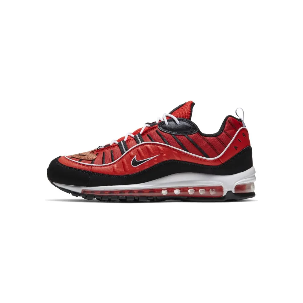 Nike Air Max 98 Habanero Red Black Habanero Red/Black-White-Metallic Gold (640744-604)
