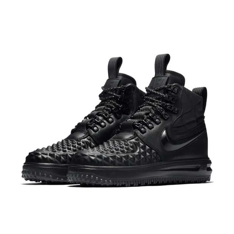 Nike  Lunar Force 1 Duckboot Black (W) Black/Black-White (AA0283-001)