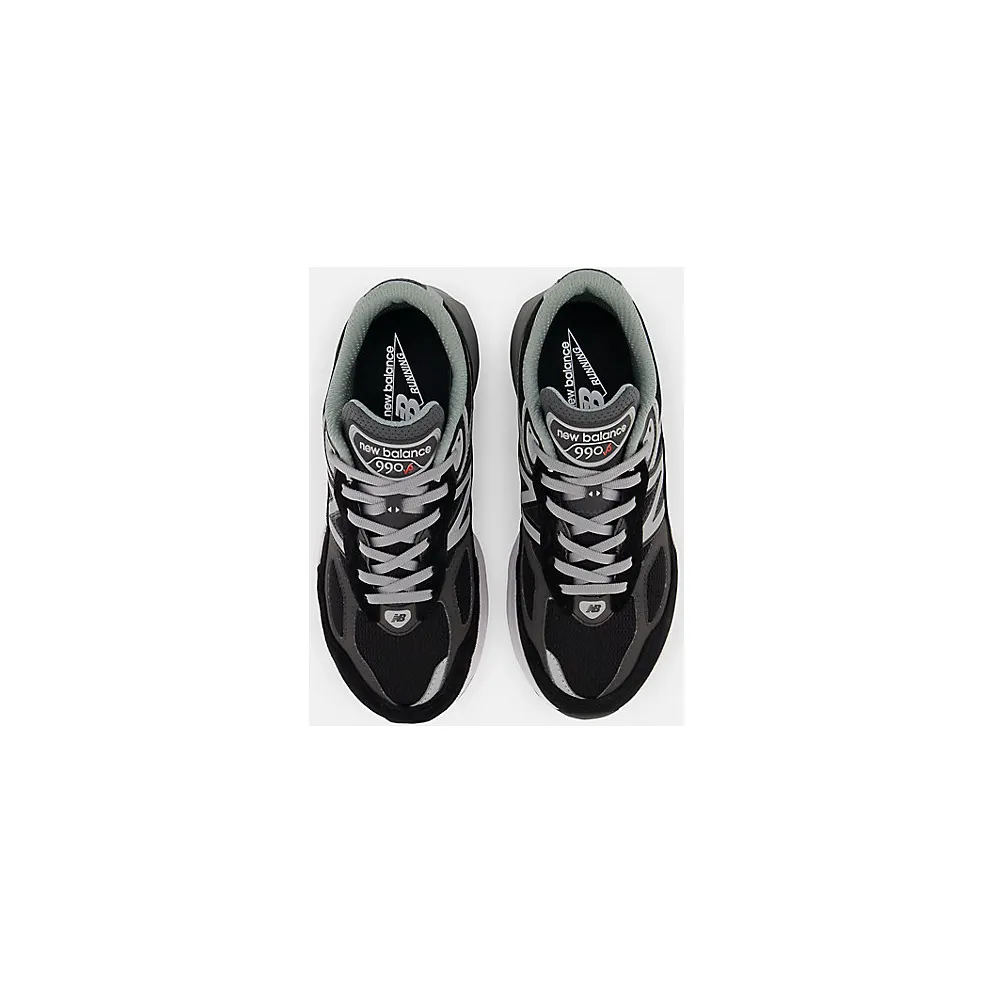 New Balance 990v6 GS “Black/Silver” (GC990BK6)