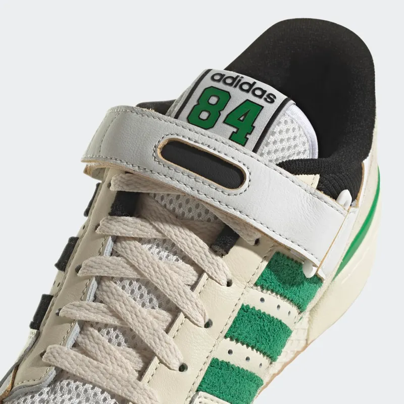 Adidas Forum 84 Low Cream White / Core Black / Green (GX9058)
