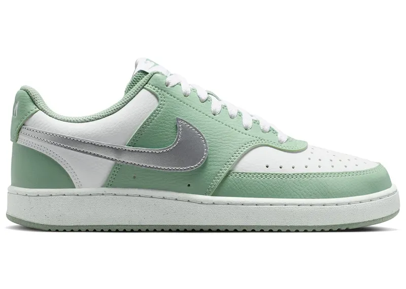 Nike Court Vision Low Next Nature Steam White Metallic Silver (DH3158-014)
