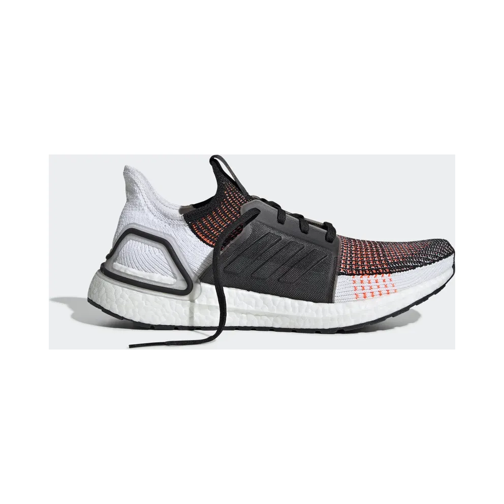 adidas Ultra Boost 2019 Black White Solar Orange Core Black/Cloud White/Solar Orange (G27519)