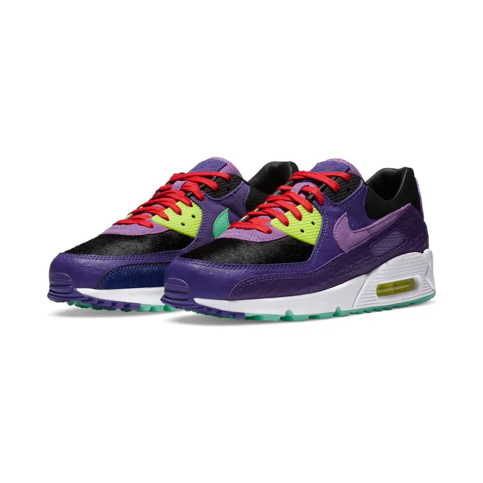 Nike Air Max 90 Violet Blend Black/Purple-Volt-Mint (CZ5588-001)