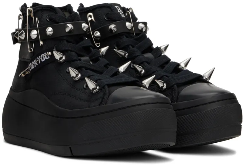 R13 Black Studded Kurt (R13S5029-S001C)