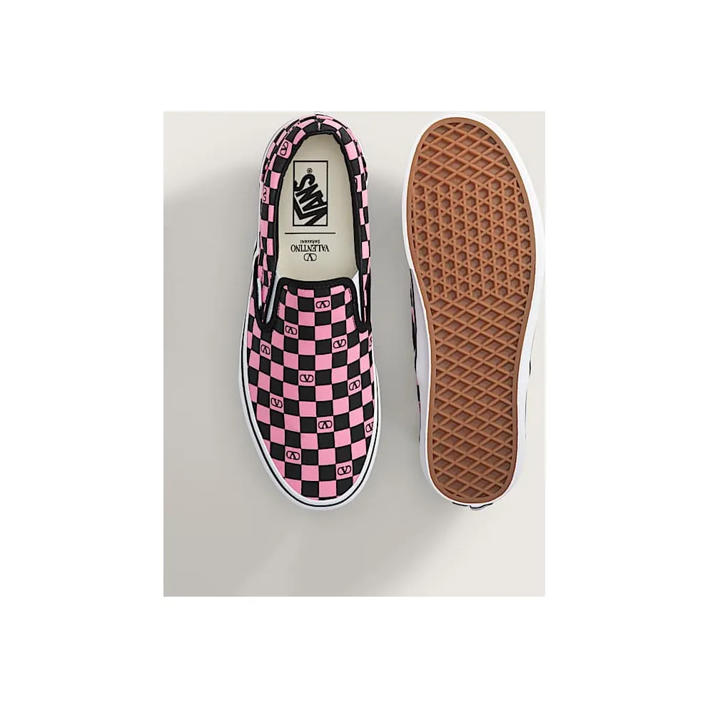 Vans Classic Slip-On Valentino Garavani Checkerboard Pink (VN000XW46X7)