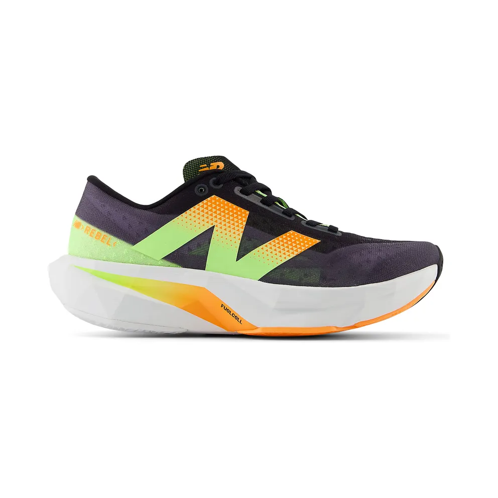 New Balance FuelCell Rebel v4 Black White Peach (WFCXCG4)