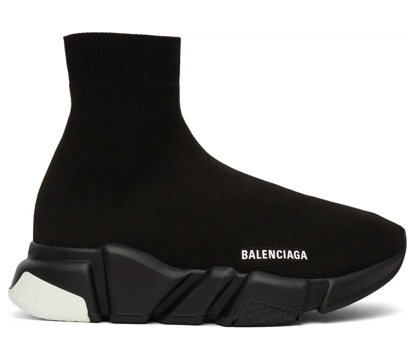 Balenciaga Speed Trainer White Heel