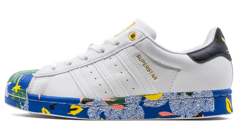 Adidas Her Studio London x Superstar ‘Floral Print’ Cloud White/Cloud White/Legend Ink (FW2526)