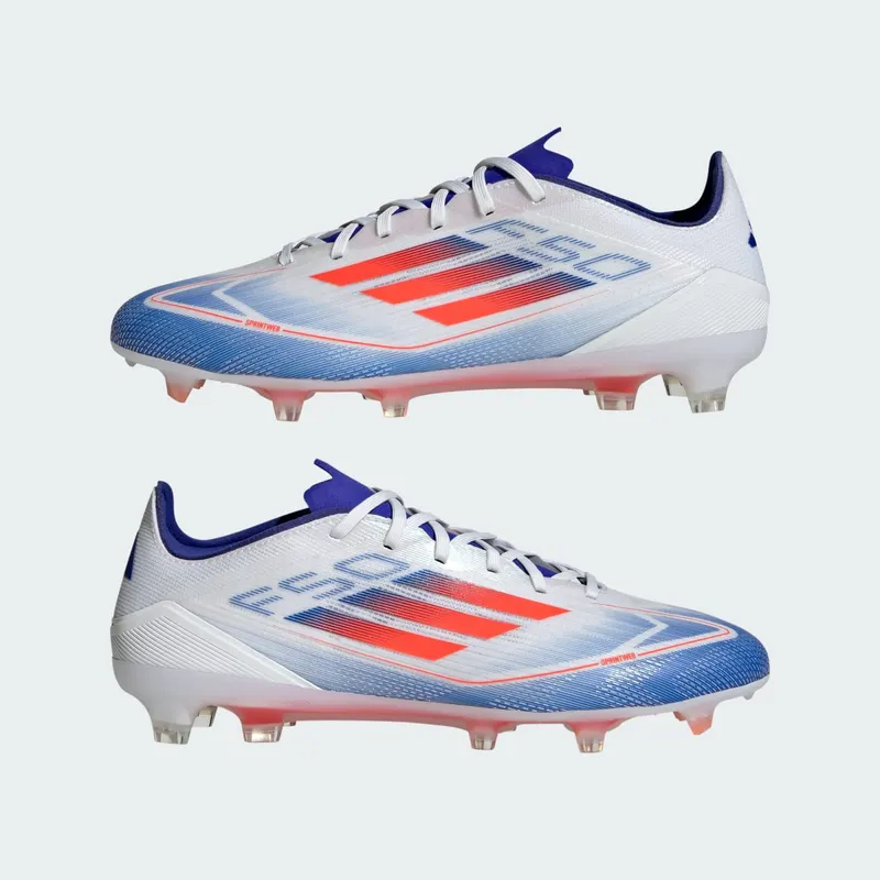 adidas F50 Pro FG Cloud White Solar Red Lucid Blue (IE0596)