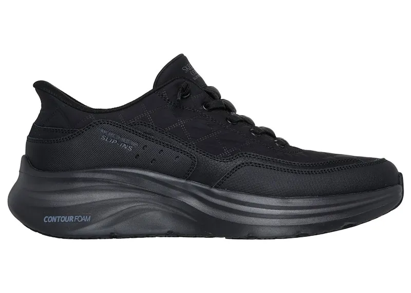 Skechers Slip-ins Work Slip-Resistant Contour Foam Cozy Fit Black (200419-BLK)