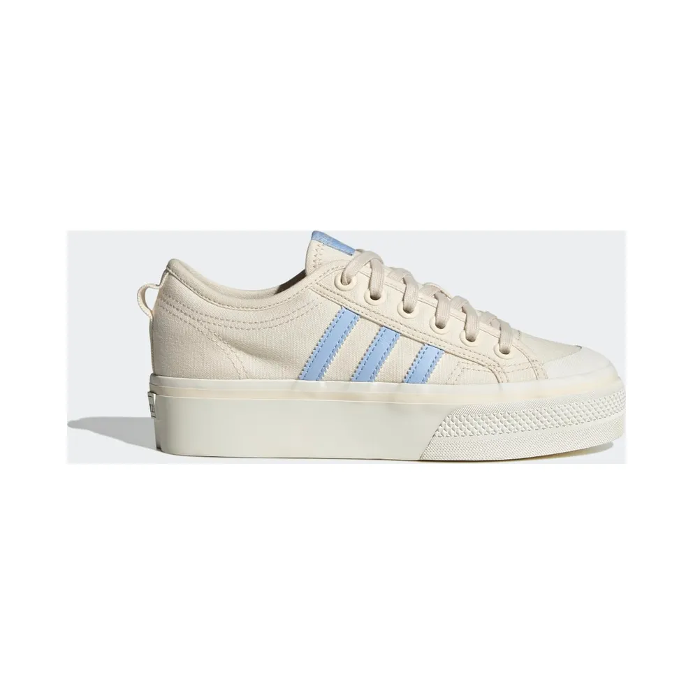 adidas Nizza Platform Schuh Wonder White / Blue Dawn / Off White (HQ1911)