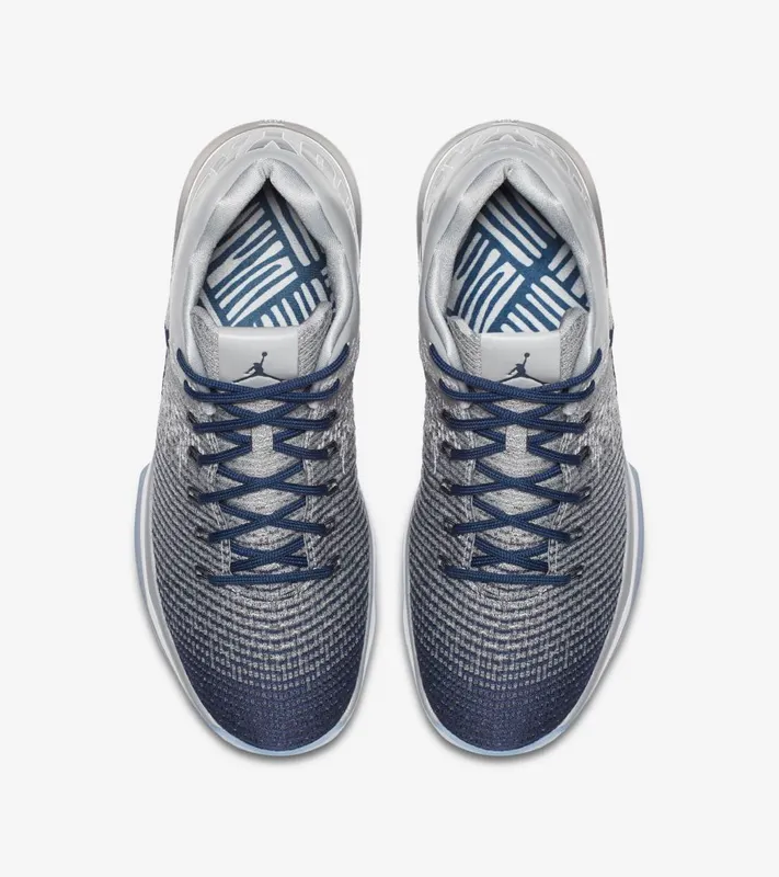 Jordan XXX1 Low Georgetown Wolf Grey/College Navy-White (897564-007)