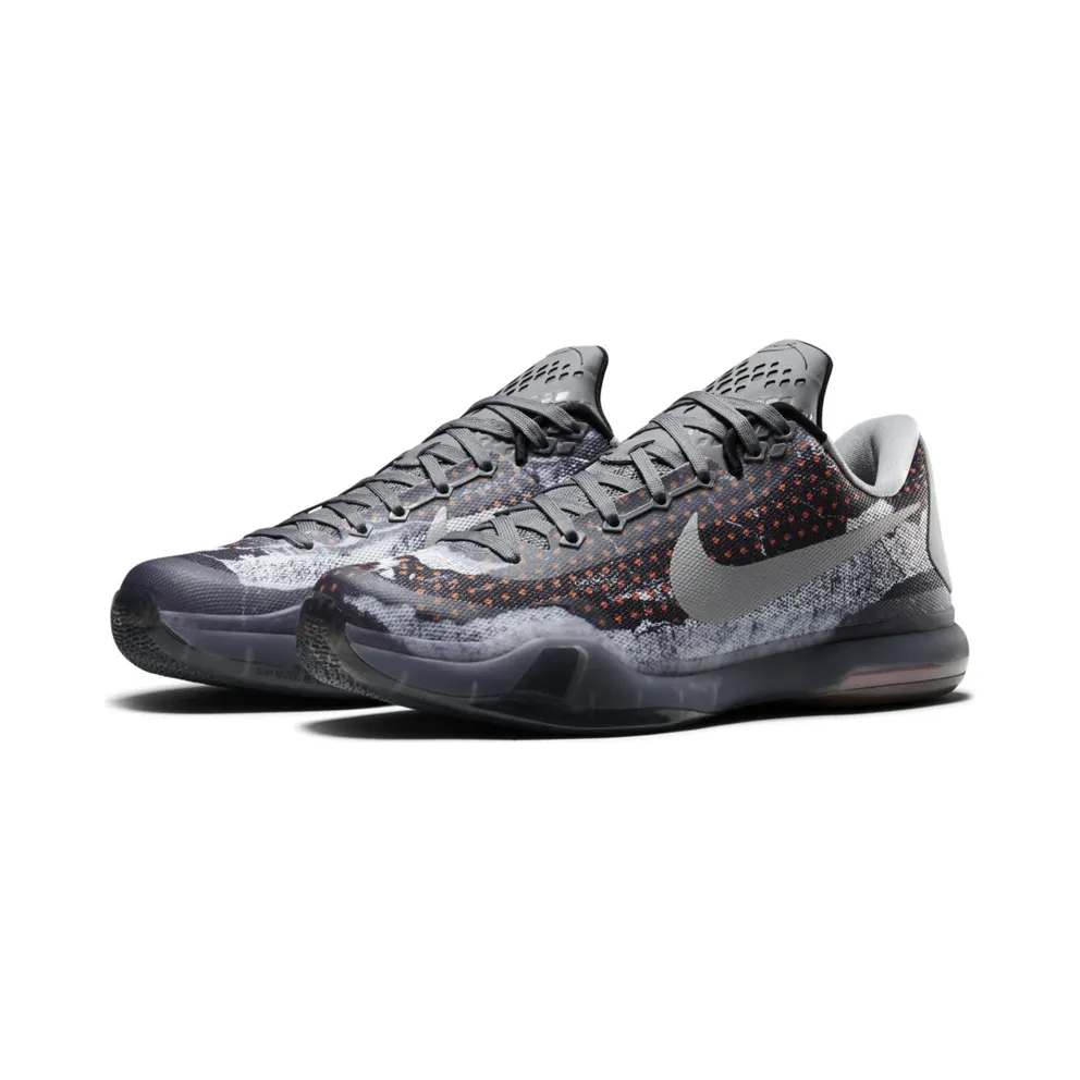 Nike Kobe 10 Pain Tumbled Grey/Night Silver-White-Black (705317-001)
