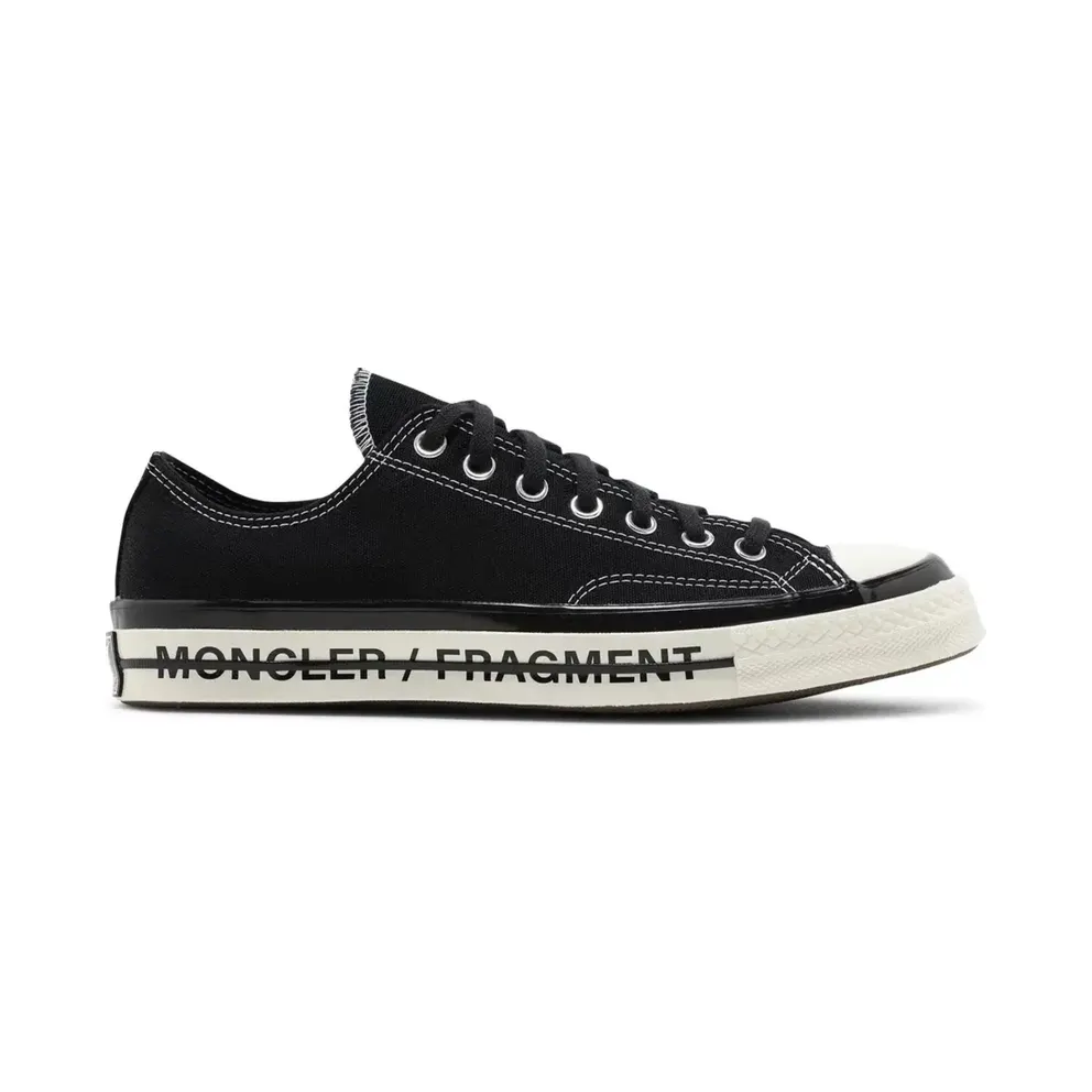 Converse 7 Moncler FRGMT + Converse Chuck 70 Black/Black/egret