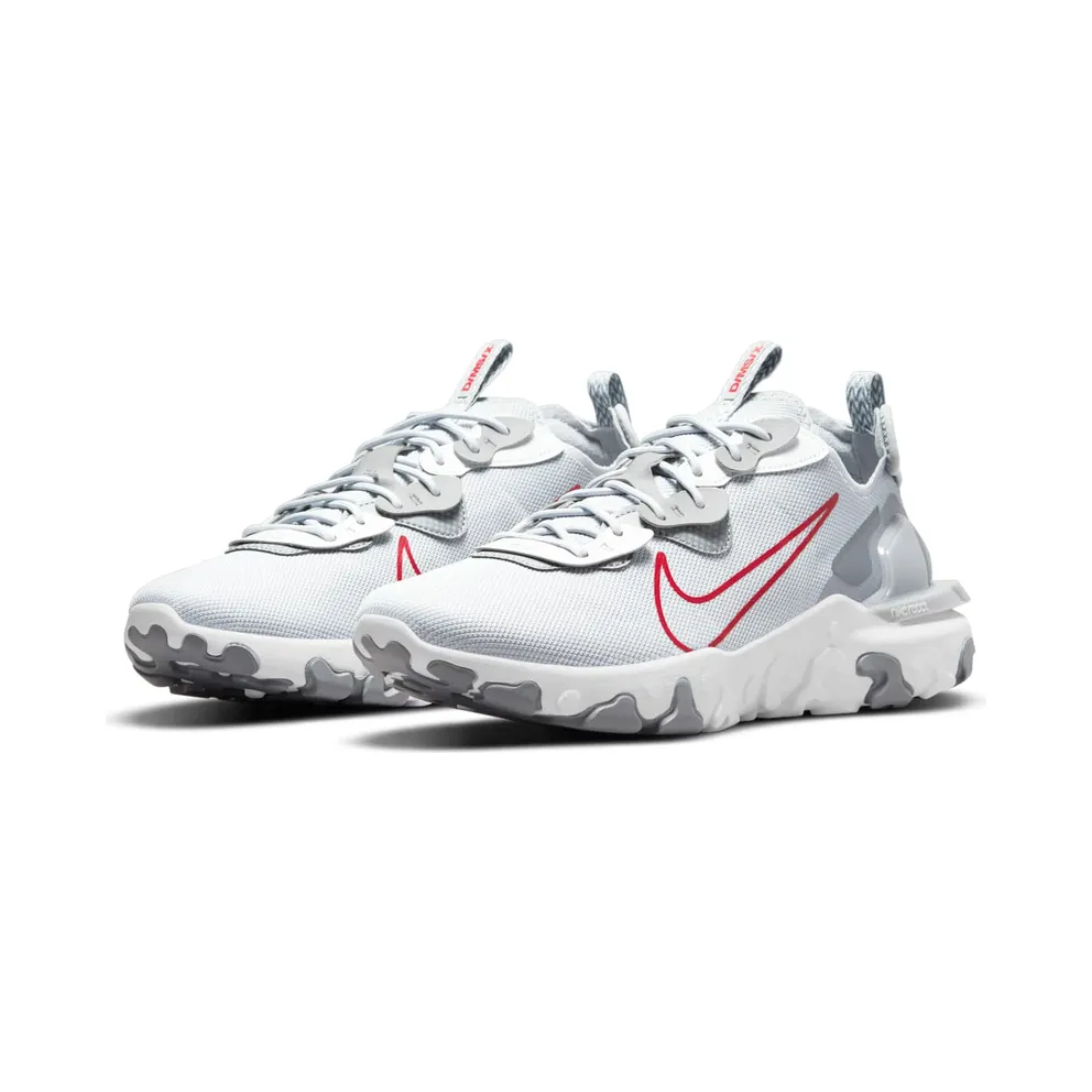 Nike React Vision Light Smoke Grey University Red (DM9460-002)