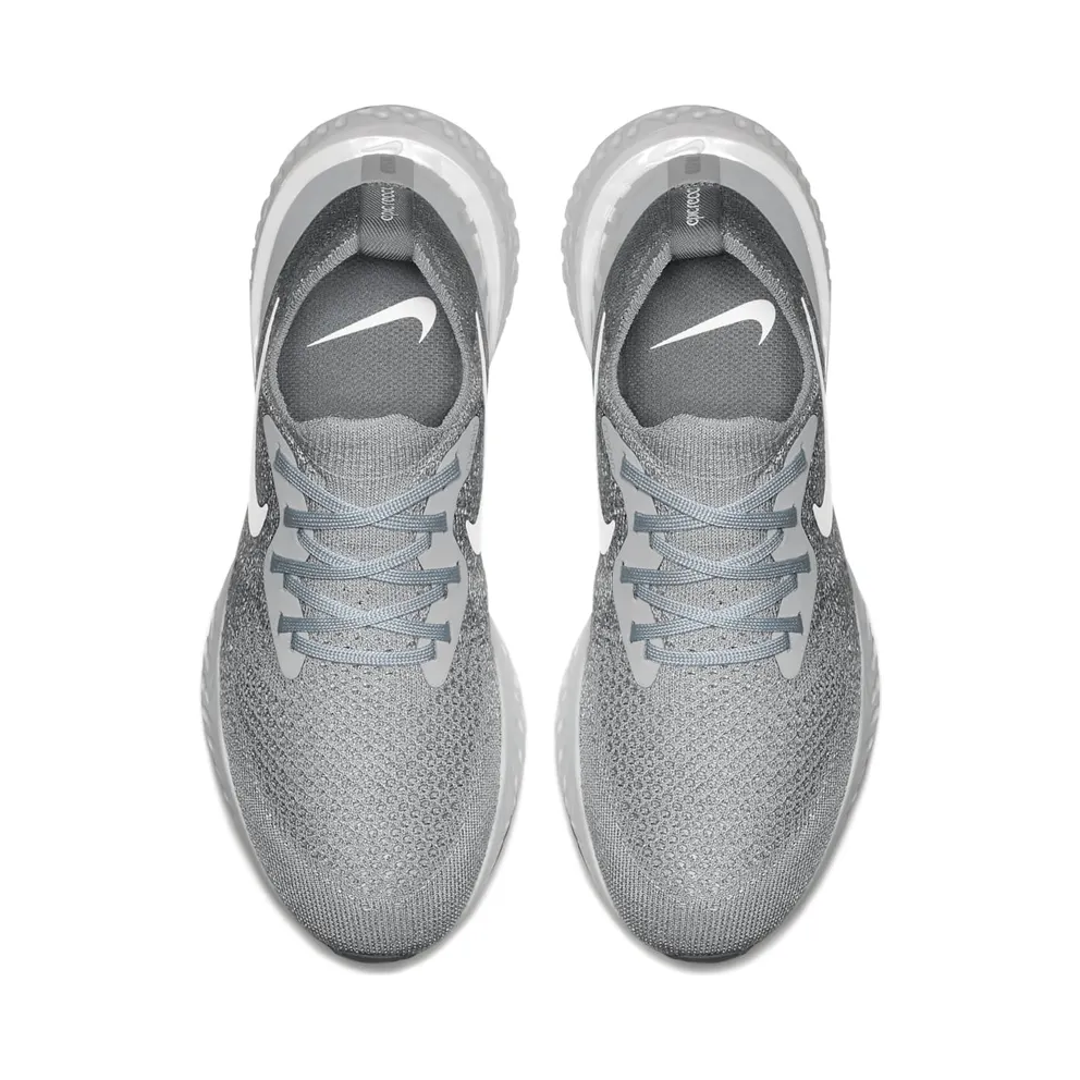 Nike Epic React Flyknit Wolf Grey (W) Wolf Grey/White-Cool Grey-Pure Platinum (AQ0070-002)