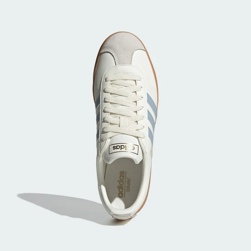 adidas VL Court Classic Off White Wonder Blue Gold Metallic (JH5063)