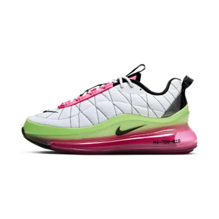 Nike Air MX 720-818 ‘Pink Blast Green’ “White / Pink Blast / Ghost Green / Black” (CK2607-100)