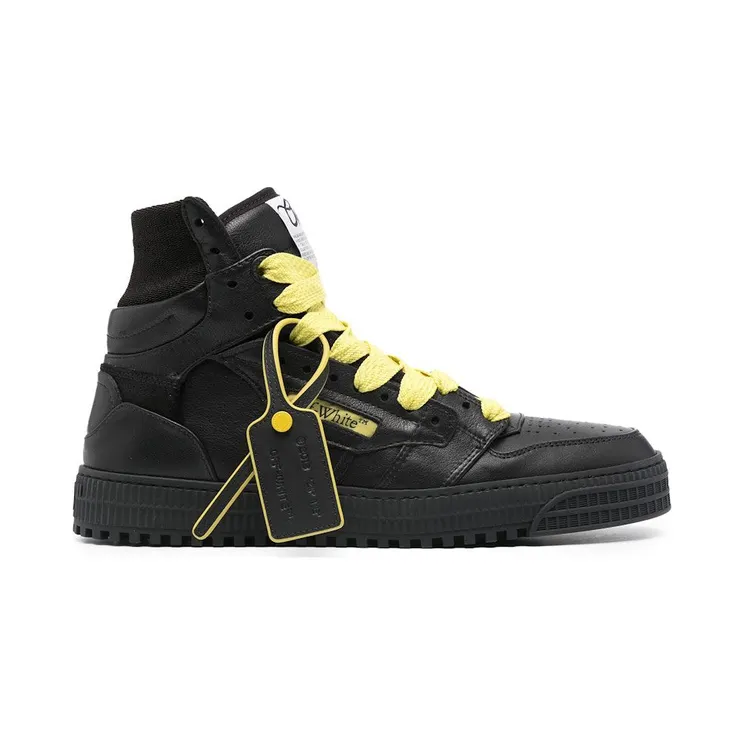 OFF-White Off Court 3.0 Big Lace Black Yellow (OMIA065S24LEA004-1019)