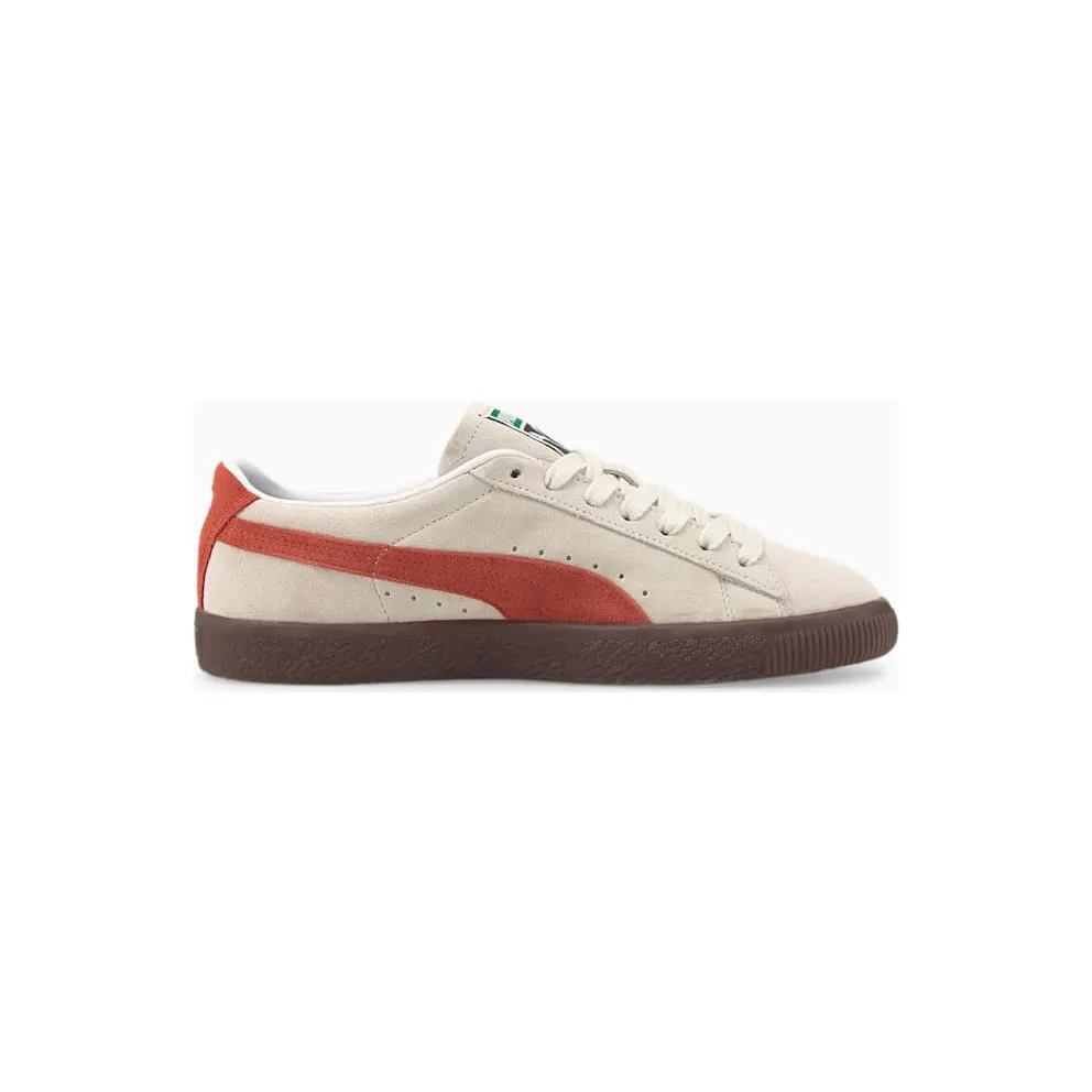 Women’s PUMA Suede VTG Pristine/Chili Oil/Gum (374921-16)