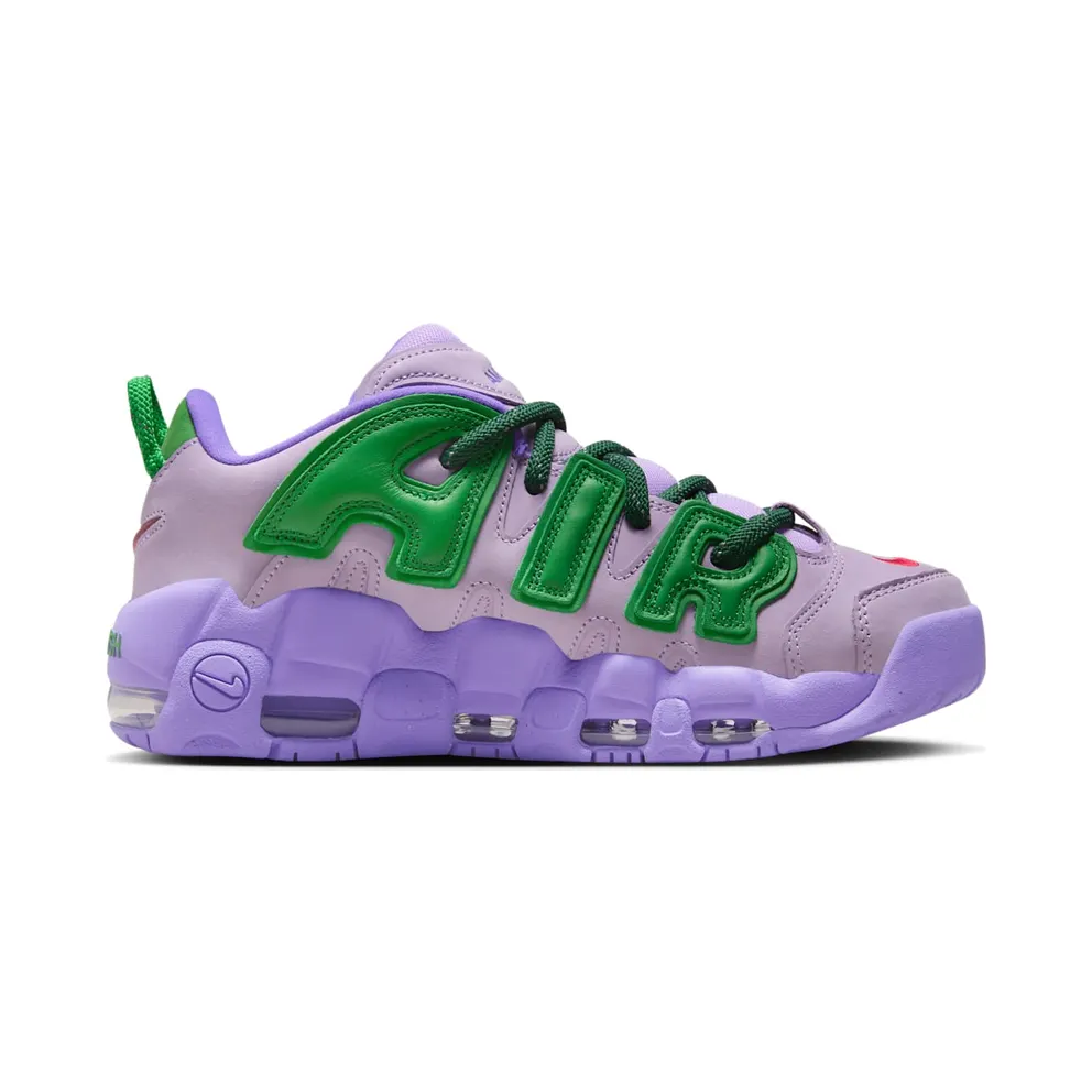 Nike Air More Uptempo Low SP Lilac/University Red/Team Green/Apple Green (FB1299-500)