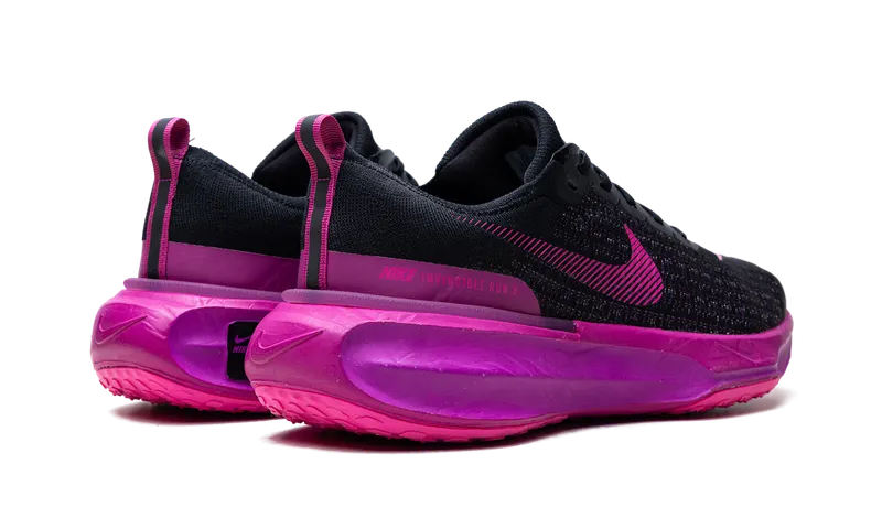Nike ZoomX Invincible Run Flyknit 3 “Black / Vivid Purple” (DR2615-006)