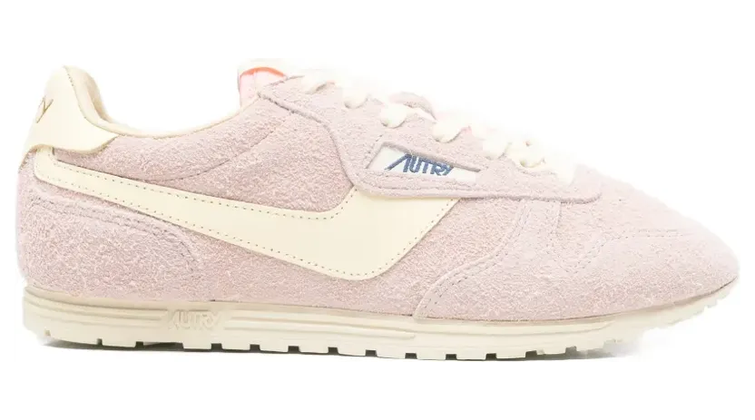 Autry Reelwind low-top suède “Pink” (WWLMUT11)