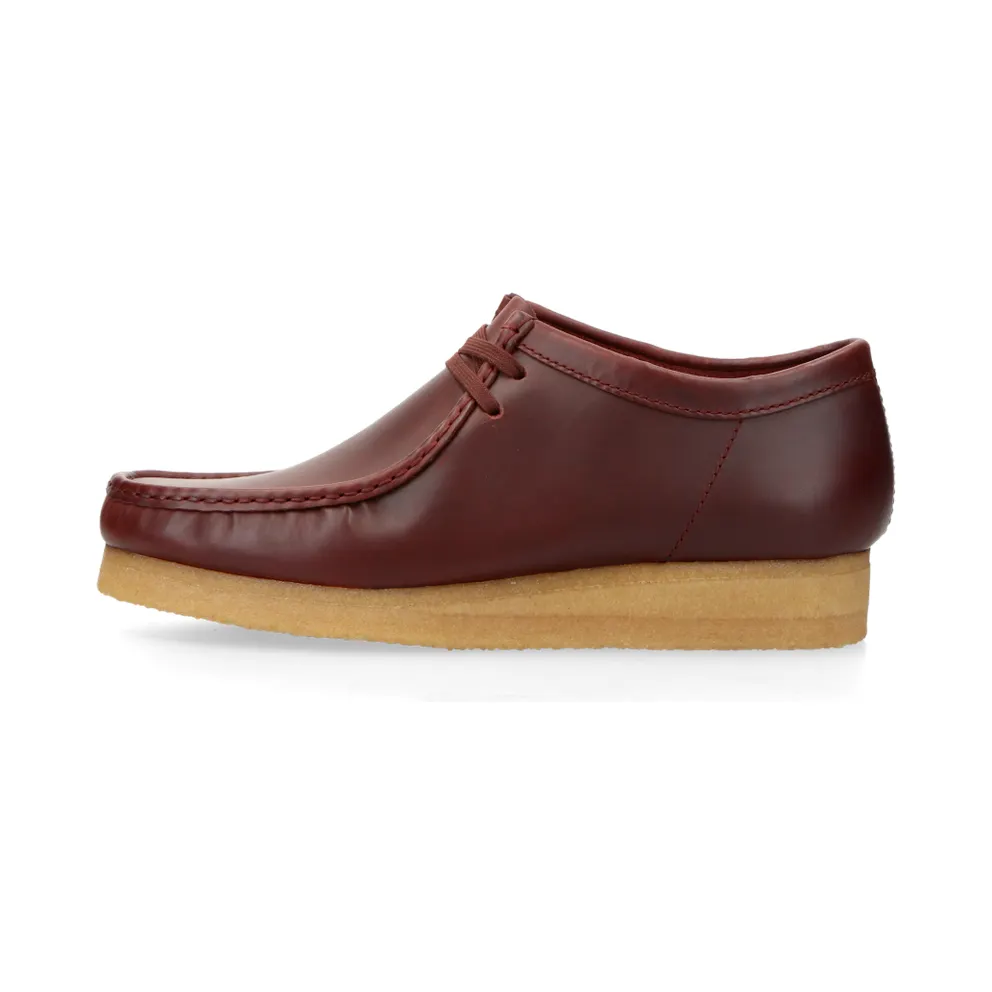 Clarks Originals Wallabee “Deep Red Leather” – 26179192