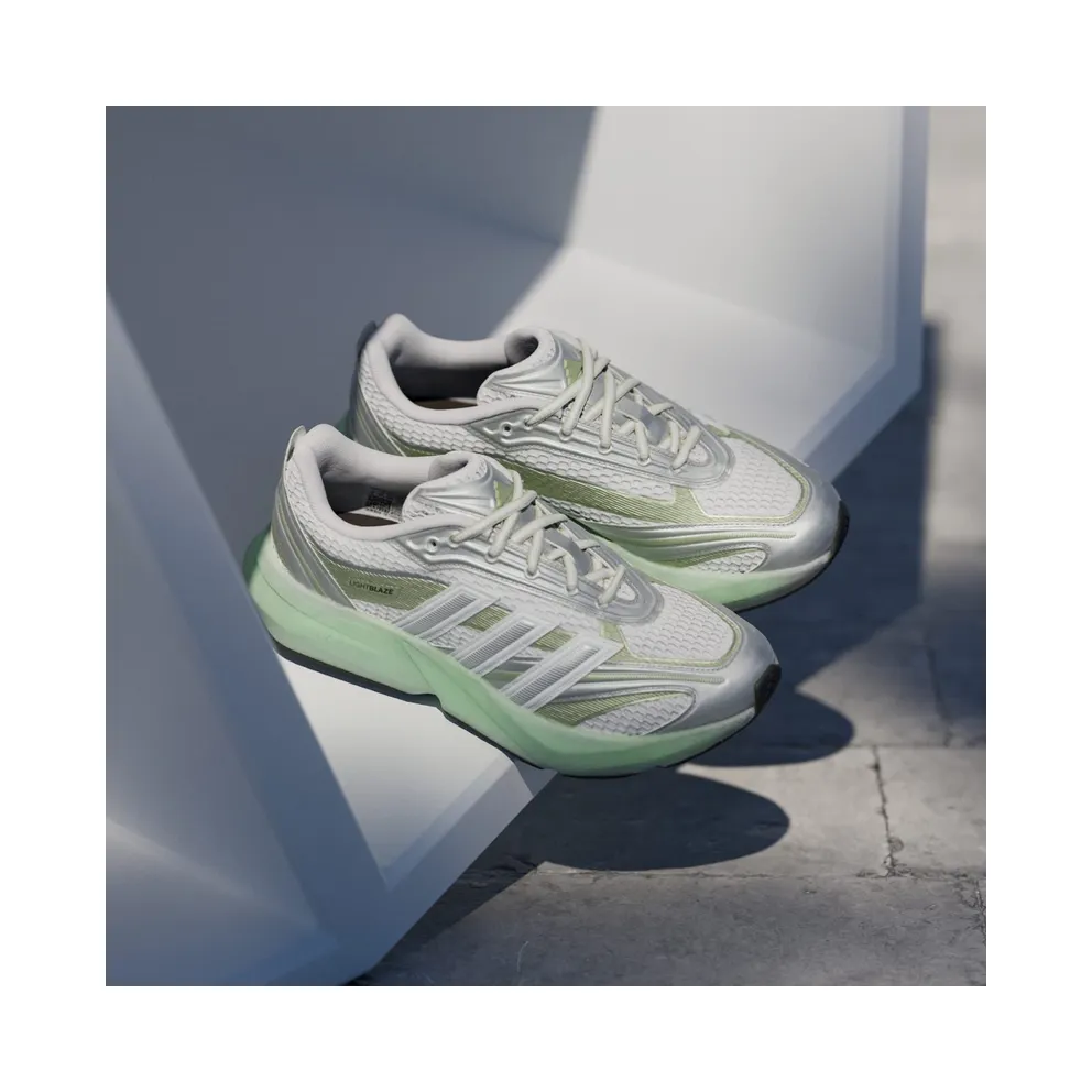 Adidas Lightblaze Glow Cloud White / Silver Metallic / Magic Lime Met (JP6328)