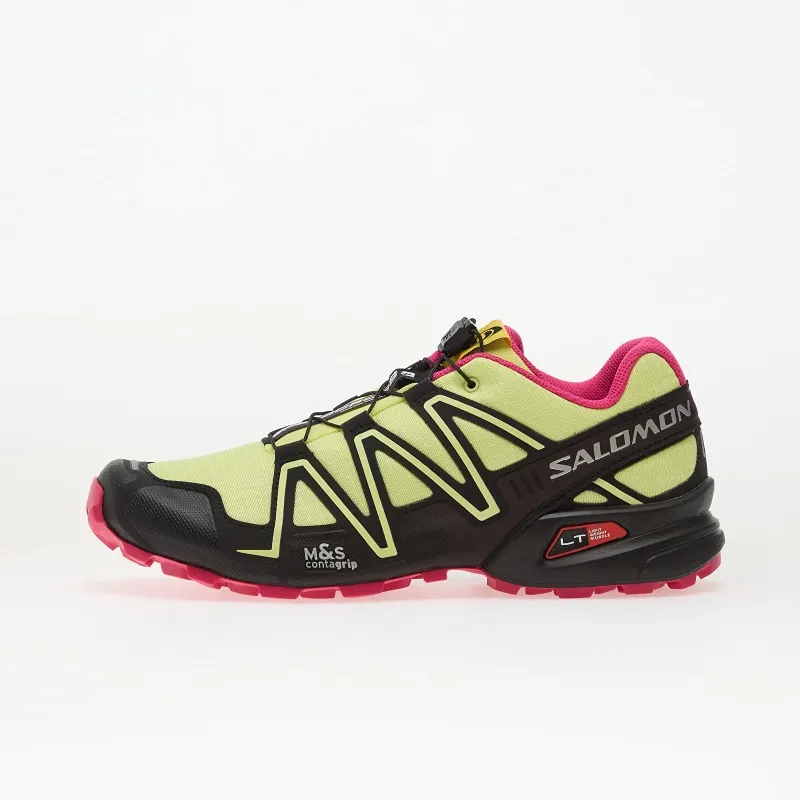 Salomon Speedcross 3 “Sun Lime Black Pink Yarrow” (L49147-800)