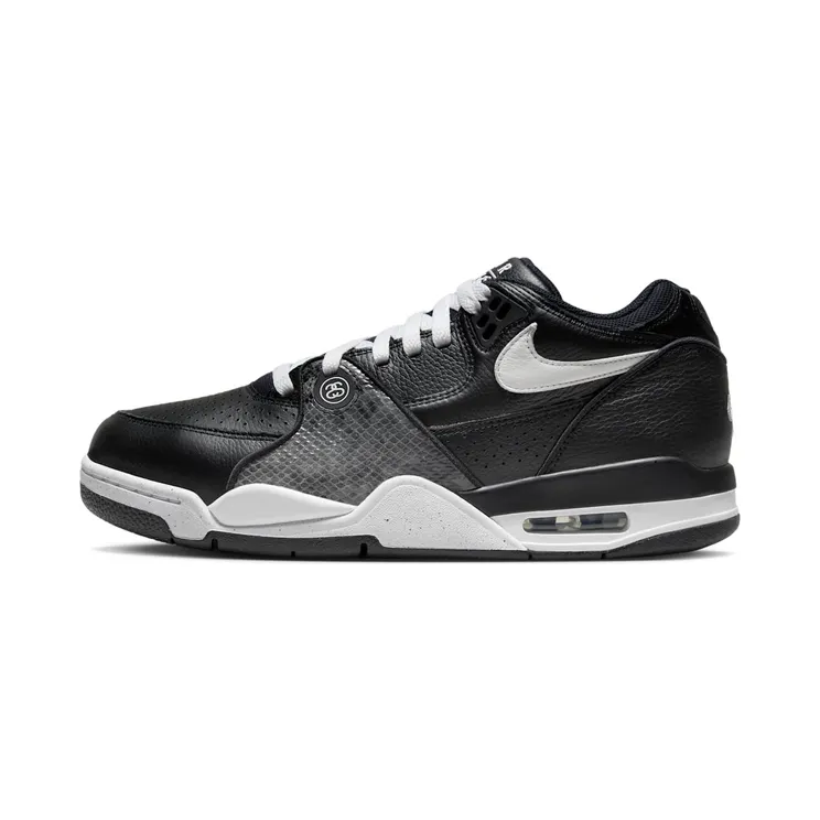 Nike Air Flight ’89 Low SP Stussy “Black / White” (FD6475-001)