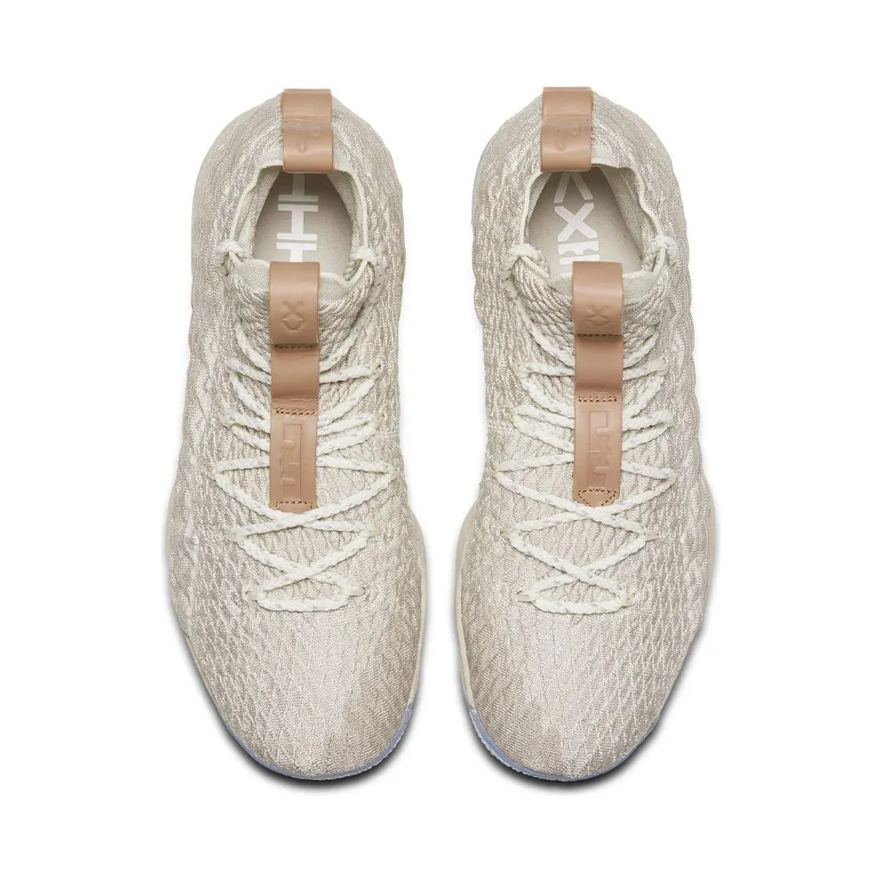 LeBron 15 “Ghost” String/Sail-Vachetta Tan (897648-200)