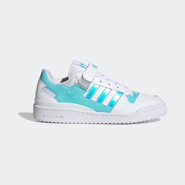 adidas Forum Low Cloud White / Pulse Aqua / Pink Tint (GX3398)