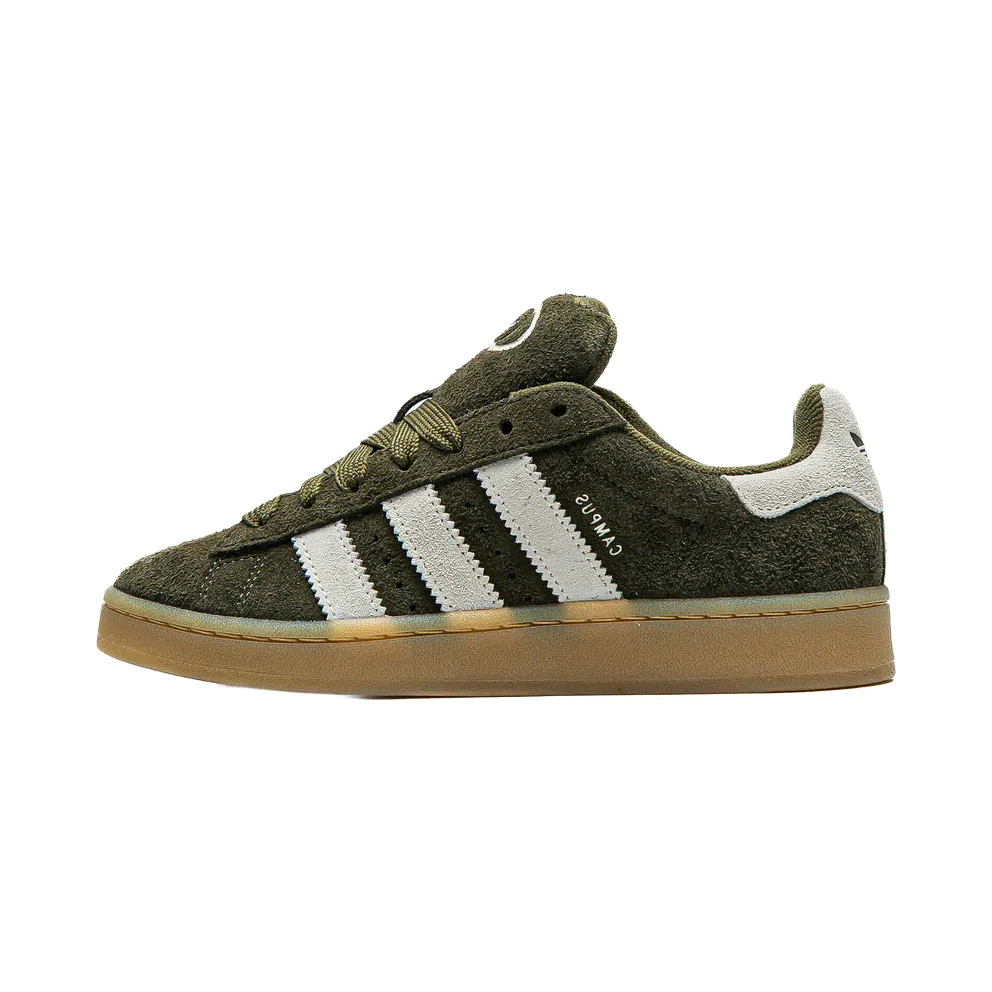 Adidas Campus 00s Medium Dark Khaki / Off White / Gum (JQ8355)