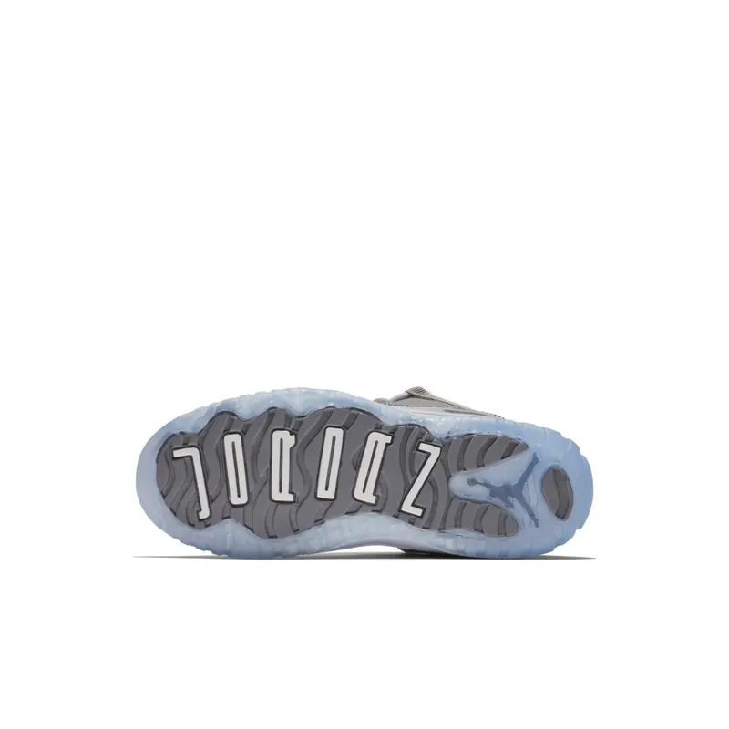 Jordan 11 Retro Low Cool Grey (PS) Medium Grey/White-Gunsmoke (505835-003)