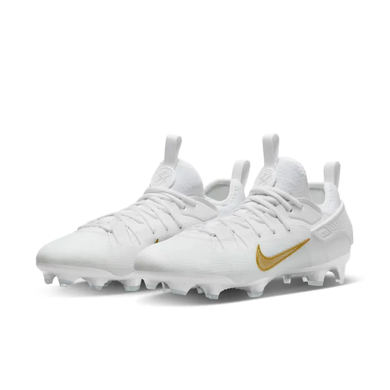 Nike Huarache 9 Elite Low LAX White Metallic Vivid Gold (FD0089-100)