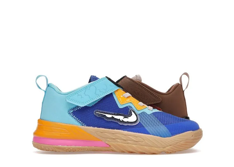 Nike LeBron 18 Low Wile E. vs Roadrunner Space Jam (DJ3761-401)