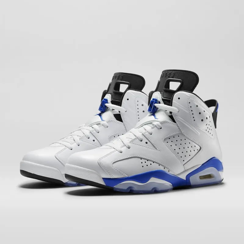 Air Jordan Nike AJ 6 VI Retro Sport Blue (2014) (384664-107)