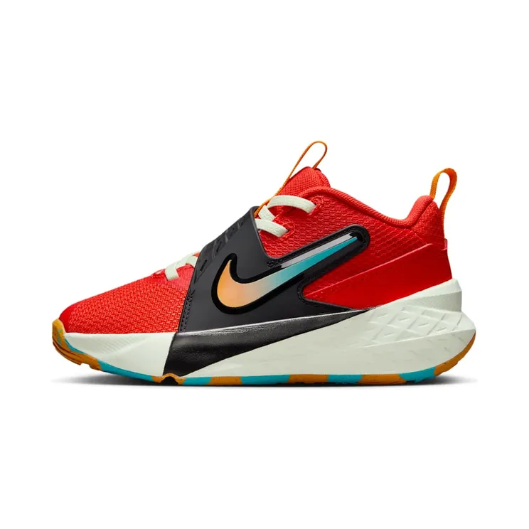 Nike Team Hustle D 12 Picante Red Dusty Cactus Volt Tint Orange Peel (HF6280-601)