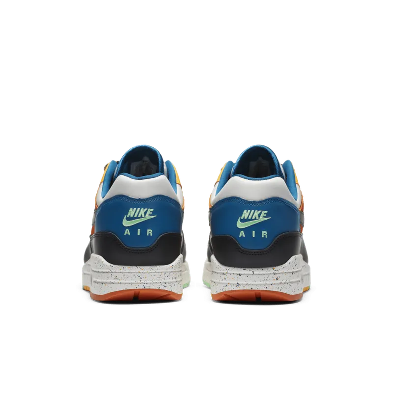 Nike Air Max 1 Multi Mix White/Black-Rust-Blue (CZ8140-001)