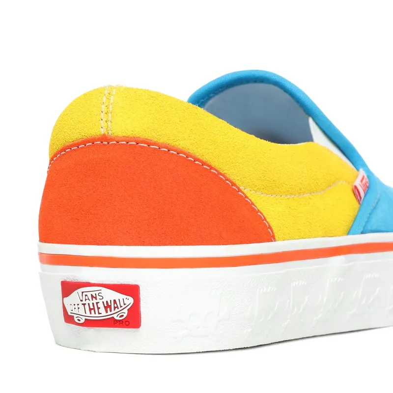 Vans The Simpsons x Slip-On Pro ‘Bart’ Multi-Color (VN0A347V13M)